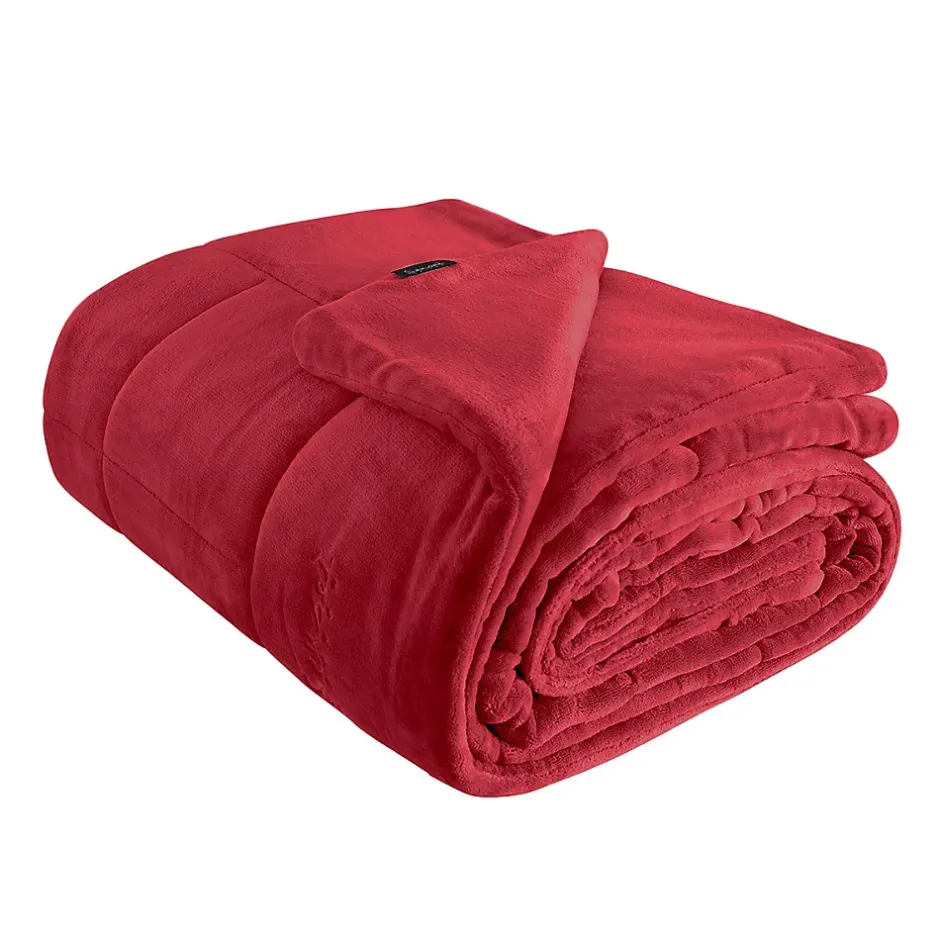 Sensei Maison Couvre lit matelassé "tout doux" épais et chaud Cardinal 260x240 cm NISEKO Best