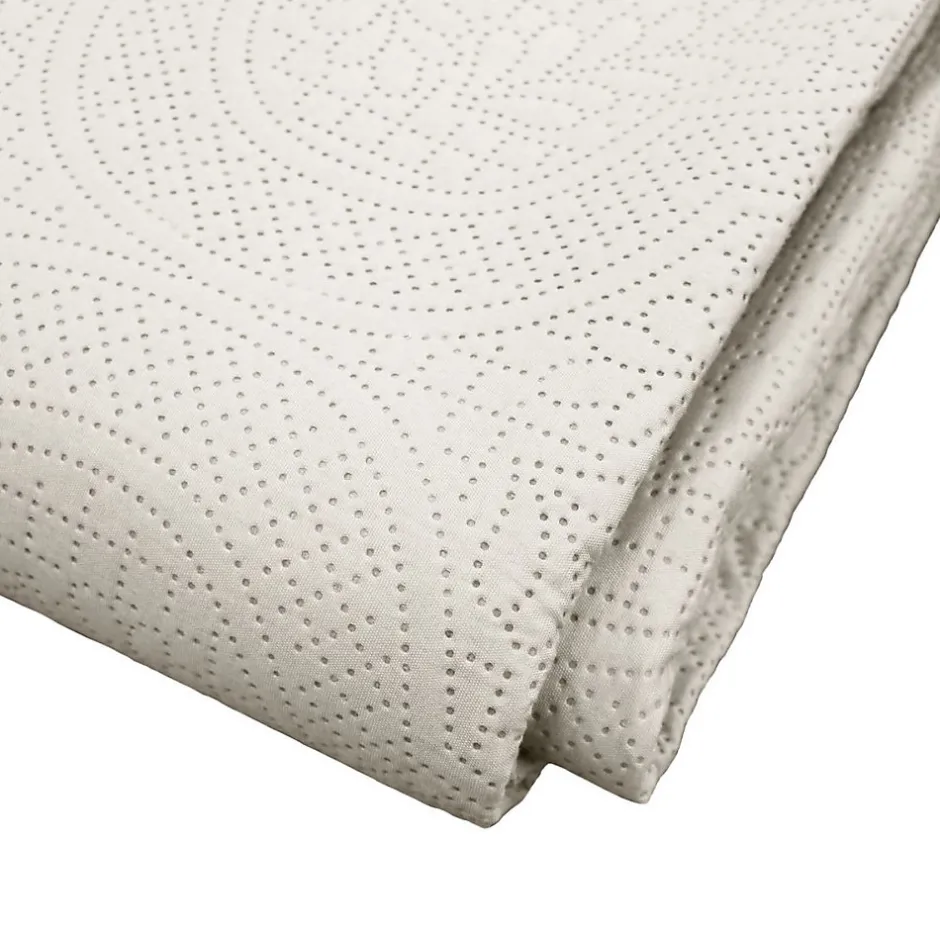 Douceur D'Intérieur Couvre lit 2p mat.+2 hc 60x60 220 x 240 cm microfibre unie romane Naturel