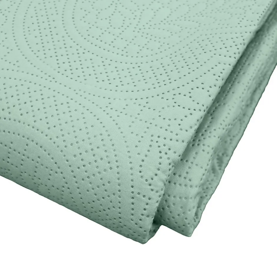 Douceur D'Intérieur Couvre lit 2p mat.+2 hc 60x60 220 x 240 cm microfibre unie romane Sauge Sale