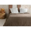 Linder Couvre lit velours gaufré - 180x240cm - Taupe
