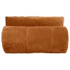Vent Du Sud Couvre lit velours matelassé "Moki" toutes dimensions - Moki Camel - 240 x 260 cm pour lit "King Size" New