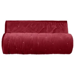 Vent Du Sud Couvre lit velours matelassé surpiqué "Gipsy" toutes dimensions - Gipsy Pourpre - 240 x 260 cm pour lit "King Size" Online