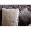 Vent Du Sud Couvre lit velours matelassé surpiqué "Gipsy" toutes dimensions - Gipsy Camel - 240 x 260 cm pour lit "King Size" Online