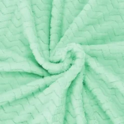 Springos Couvre-lit - - 200 x 220 cm - Motif Zigzag - Doux - Lavable