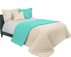 Tutumi COUVRE-LIT INEZ 220X240 BEIGE MINT Hot
