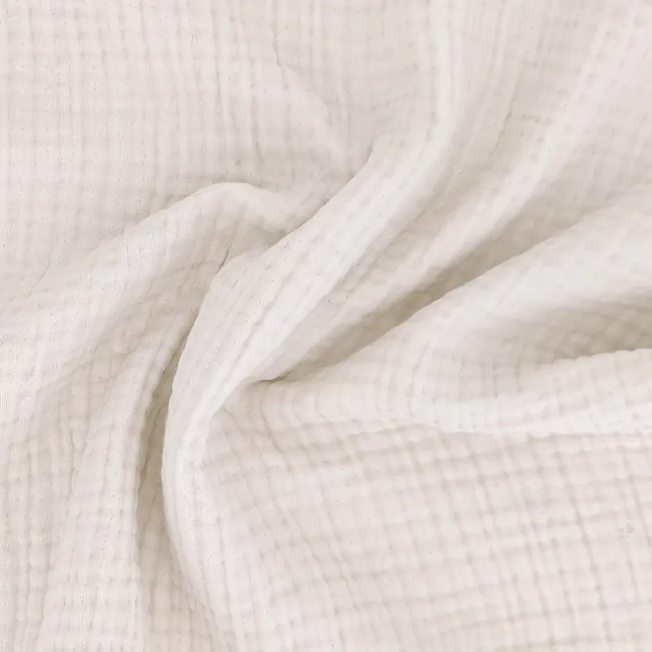 Linnea Couvre-lit 150x200 cm coton collection PAROS beige ficelle New