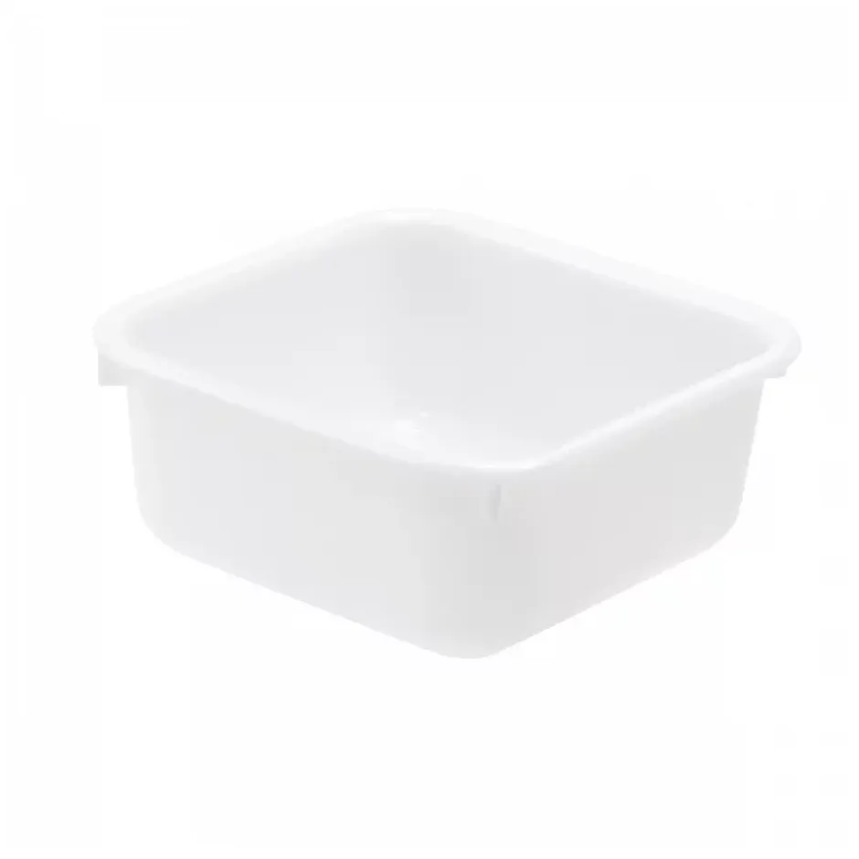 Gilac Cuvette alimentaire carrée emboitable 3 L - blanc Best
