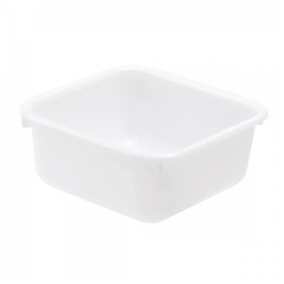 Gilac Cuvette alimentaire carrée emboitable 4,5 L - blanc Discount