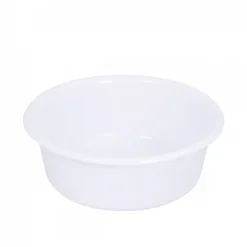 Gilac Cuvette alimentaire ronde emboitable 7,5 L - blanc Discount