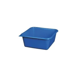 Gilac Cuvette carrée - 32 cm - 8. 5 L - bleu