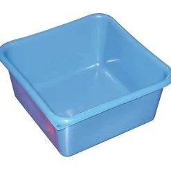 Gilac Cuvette carrée - 38 cm - 15 L - bleu