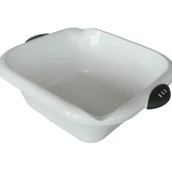 Laguelle Cuvette carrée bimatière - 13 L - blanc
