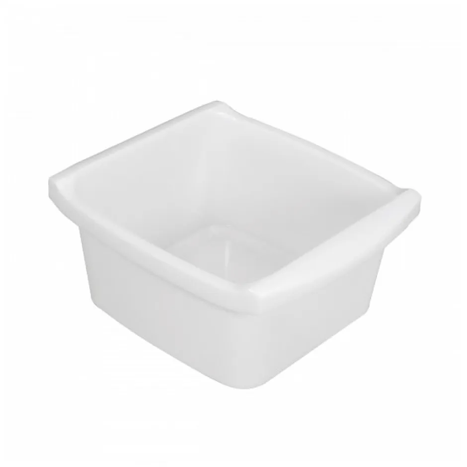 Gilac Cuvette rectangulaire profonde 16 L - blanc