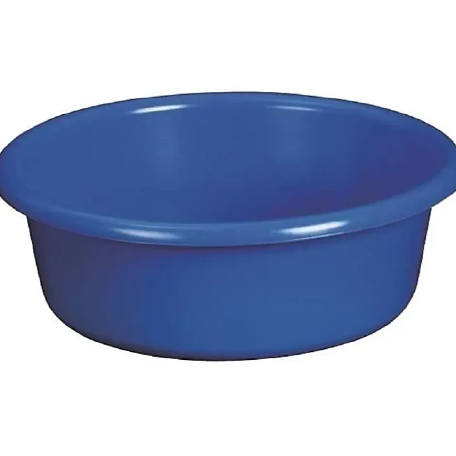 Gilac Cuvette ronde - D: 32 cm - H 11 cm - 5 L - bleu Clearance