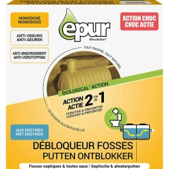 Epur Débloqueur/réactivateur spécial fosses septiques 500g
