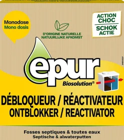 Epur Débloqueur/réactivateur spécial fosses septiques 500g