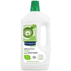 Starwax Déboucheur 3 en 1 aux enzymes SoluVert 1L