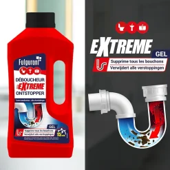 Déboucheur canalisation Fulgurant 1L