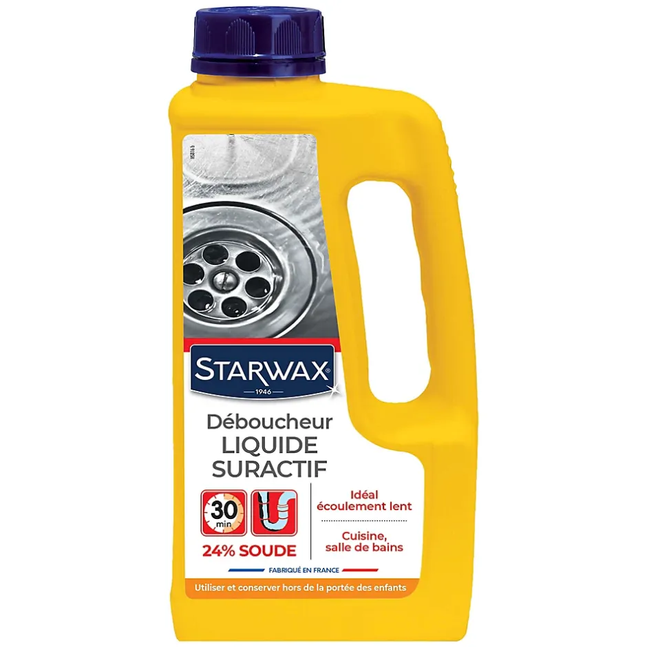 Starwax Déboucheur liquide de soude suractif 1L Clearance