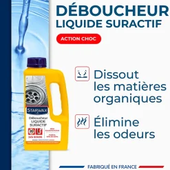 Starwax Déboucheur liquide de soude suractif 1L Clearance
