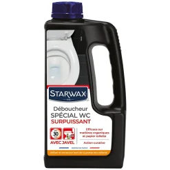 Starwax Déboucheur spécial WC avec javel 1L Online