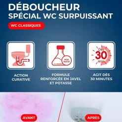 Starwax Déboucheur spécial WC avec javel 1L Online