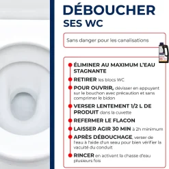 Starwax Déboucheur spécial WC avec javel 1L Online