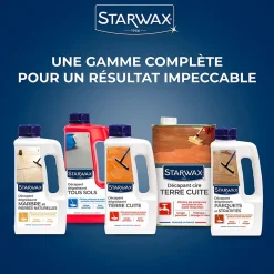 Starwax Décapant cire tomettes et terres cuites 1L