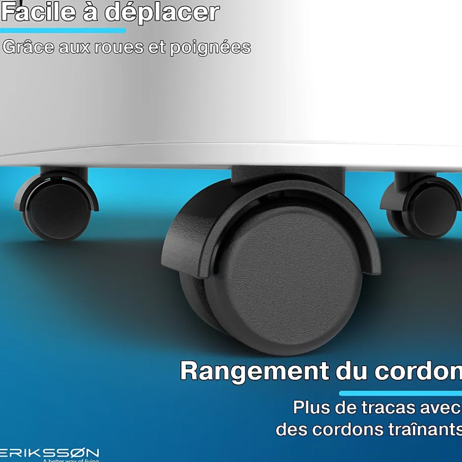 Eriksson Deshumidificateur - Dry Pro Plus - Blanc - Déshumidifie jusqu'à 16 litres par jour Outlet