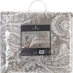 Atmosphera Dessus de lit 260 x 240 cm + 2 Taies 60 x 60 cm