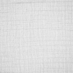 Linnea Dessus de lit frange 270x250 cm BREHAT 100% gaze de coton blanc