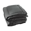 Toison d'Or Dessus de lit matelassé peau de pêche Oekotex (240x260 cm - Gris anthracite) Clearance