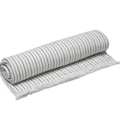 Linnea Dessus de lit mousseline de coton 260x240 cm IMANI blanc neige caviar Sale