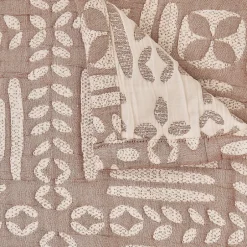 Atmosphera Créateur D'Intérieur Dessus de lit Nuvia terracotta 260x240cm - Atmosphera
