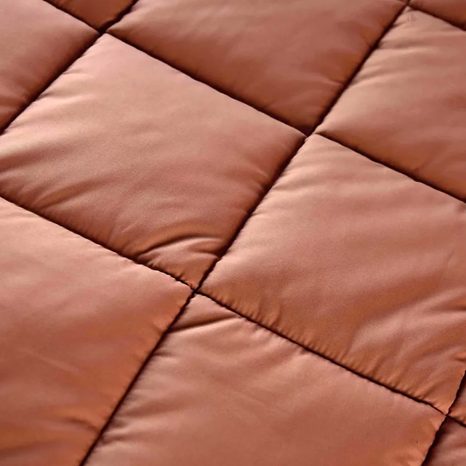 Linnea Dessus de lit polyester microfibre 240x220 cm LAZY orange ocre Sale
