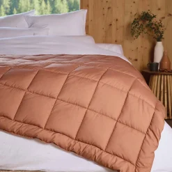 Linnea Dessus de lit polyester microfibre 160x240 cm LAZY orange ocre