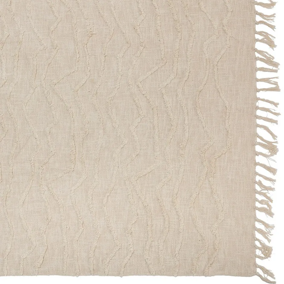Atmosphera Créateur D'Intérieur Dessus de lit Slub tufté 240x260 coton Hot