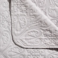 Atmosphera Créateur D'Intérieur Dessus de lit 240x260 + 2 taies Arabesque lin
