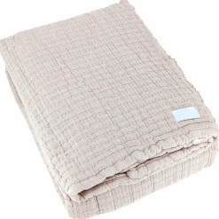 Linnea Dessus de lit 230x250 cm en coton lavé SEVILLE blanc latte Hot