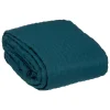 Atmosphera Créateur D'Intérieur Dessus de lit 240x260 Kalia bleu + 2 taies Hot