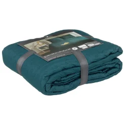 Atmosphera Créateur D'Intérieur Dessus de lit 240x260 Kalia bleu + 2 taies Hot