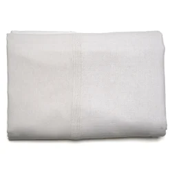 Linnea Dessus de lit ZAGORA pur coton 250 g/m² 260x240 cm blanc neige
