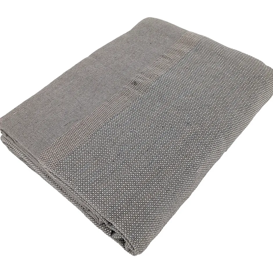 Linnea Dessus de lit ZAGORA pur coton 250 g/m² 180x240 cm beige lin Discount