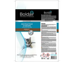 Boldair Destructeur d'odeurs animales 500ml