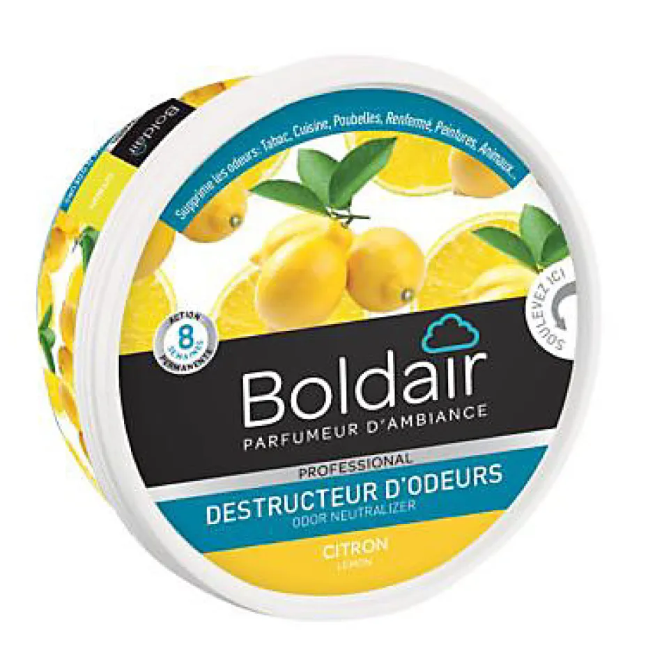 Boldair Destructeur d'odeurs gel citron 300g