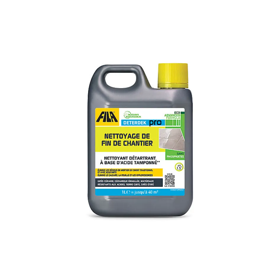 Fila Deterdek - Décapant concentré fin de chantier - - 5 L Online