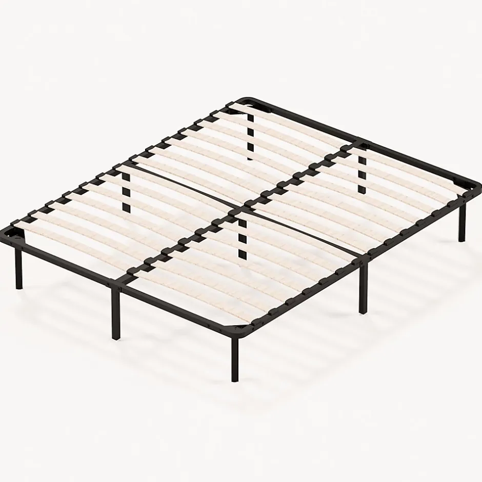 Teeno Dewinner Sommier à Lattes sur Pieds,Lit 2x14 Lattes,7 Pieds Inclus,160x200 CM Outlet