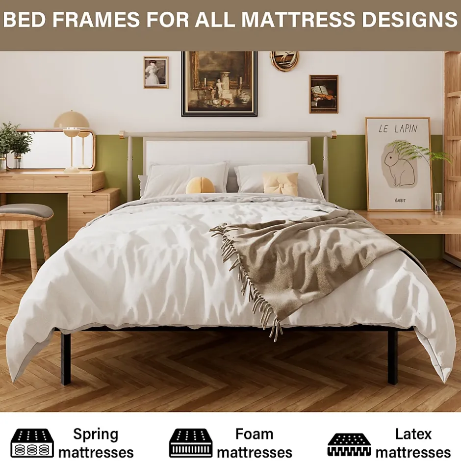 Teeno Dewinner Sommier à Lattes sur Pieds,Lit 2x14 Lattes,7 Pieds Inclus,160x200 CM Outlet