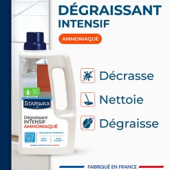 Starwax Dégraissant intensif ammoniaqué multi-usages 1L