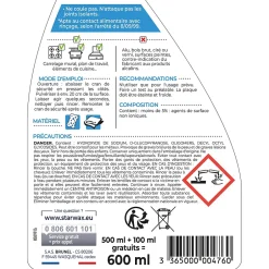 Starwax Dégraissant surpuissant 500ml + 20% gratuit Clearance